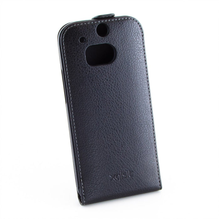 Xqisit HTC ONE M8 Flip Hülle schwarz