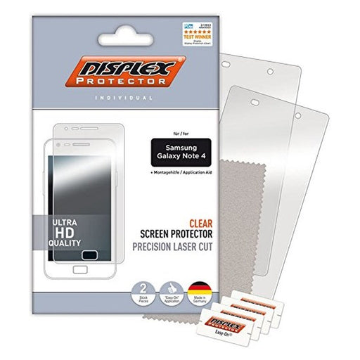 Produktbild Displayschutzfolie - Displex Protector Displayschutzfolie für Samsung Galaxy Note 4