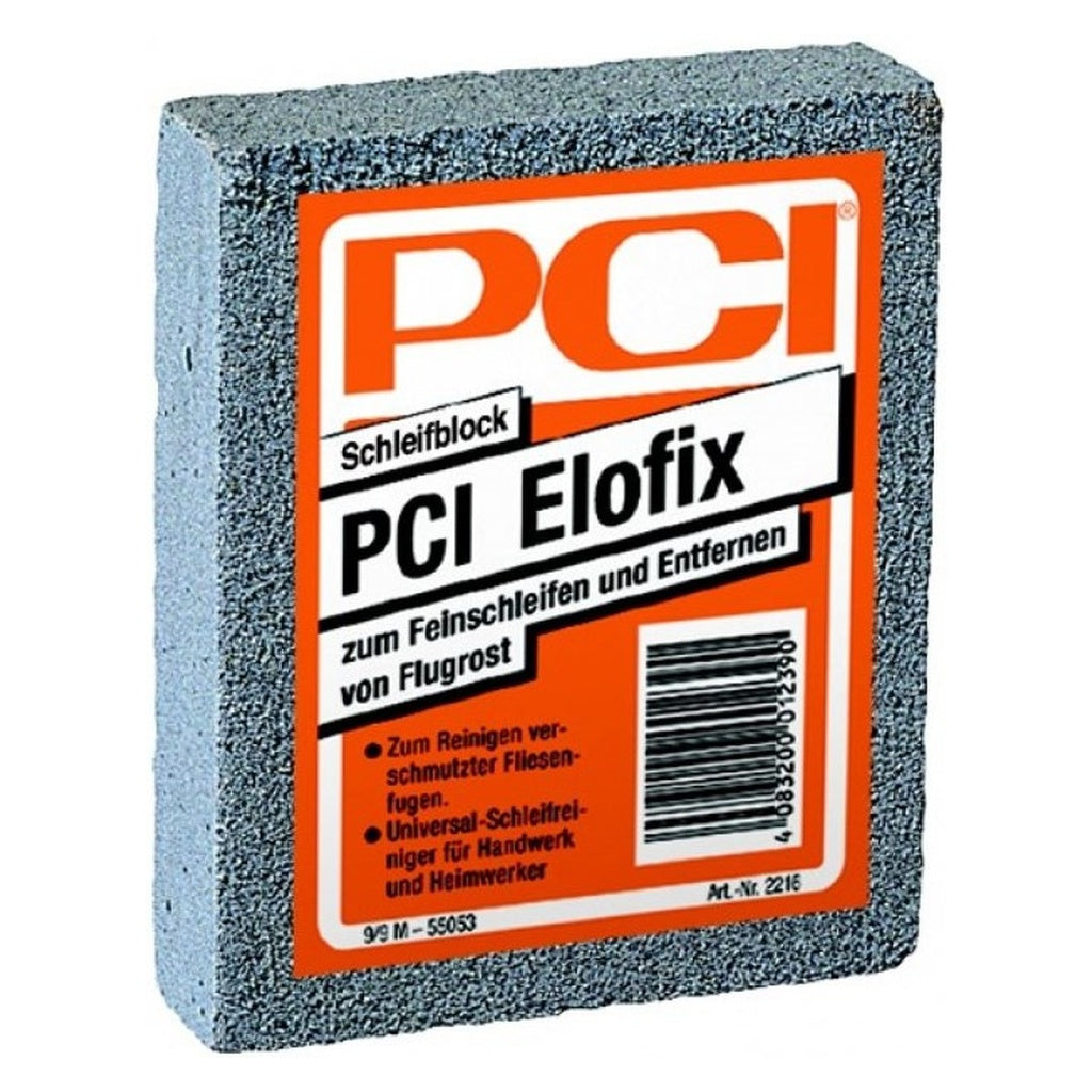 Produktbild Schleifplatte - PCI Elofix Schleifblock 20 x 65 x 80 mm grau