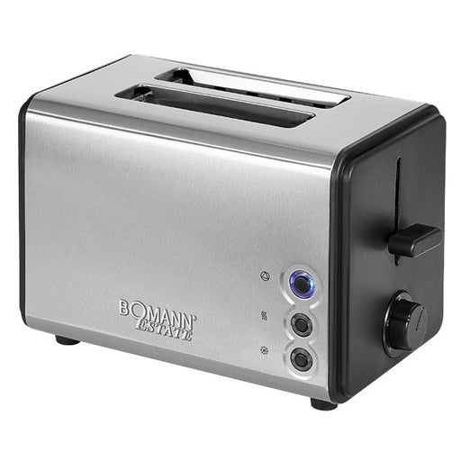 Produktbild Toaster - Bomann TA 1371 CB 2-Scheiben Toaster 850 W Schwarz, Edelstahl