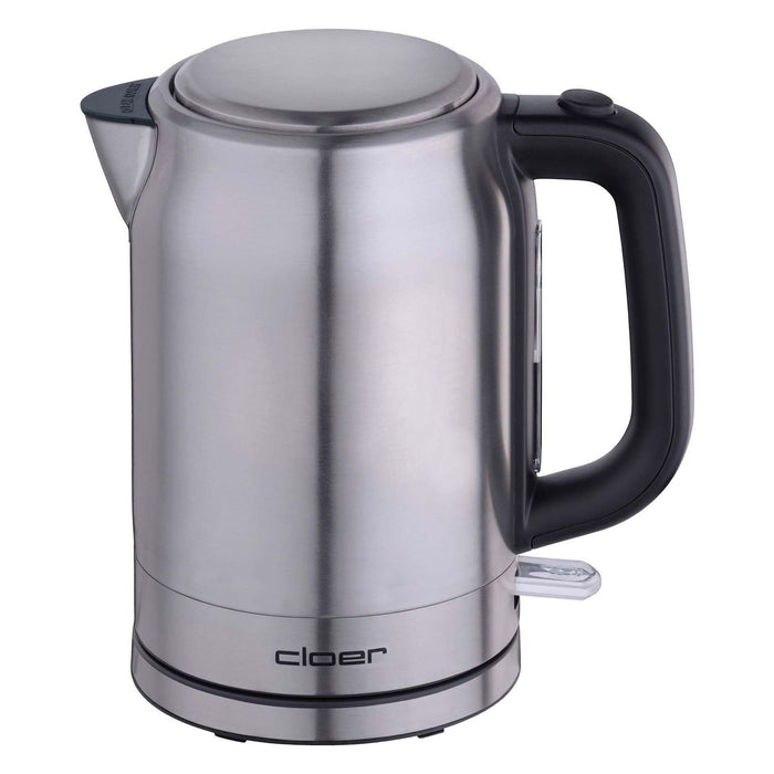 Cloer 4529 Wasserkocher 1,7 Liter 2200 W Edelstahl matt