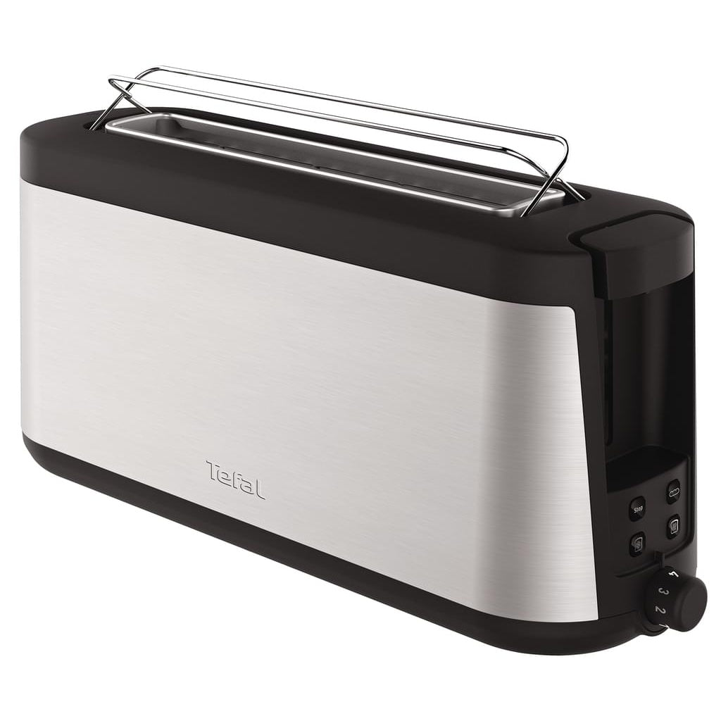 Produktbild Toaster - Tefal Element TL4308 Langschlitztoaster 1000 W Edelstahl / Schwarz