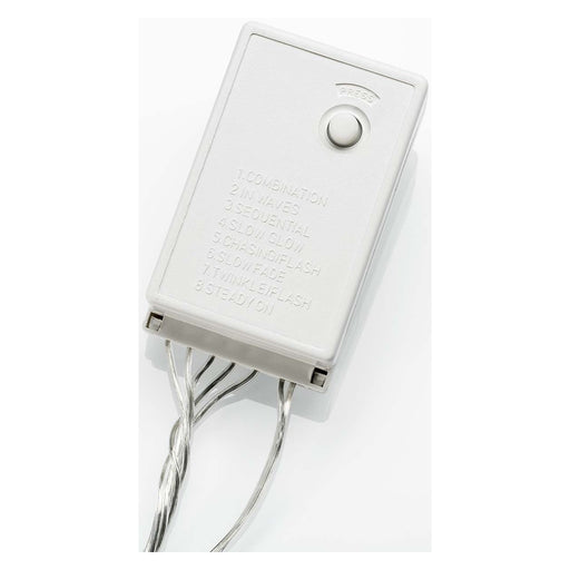 Produktbild LED-Lichtervorhang - Konstsmide 2749-103 LED-Eiszapfenvorhang 32 Zapfen