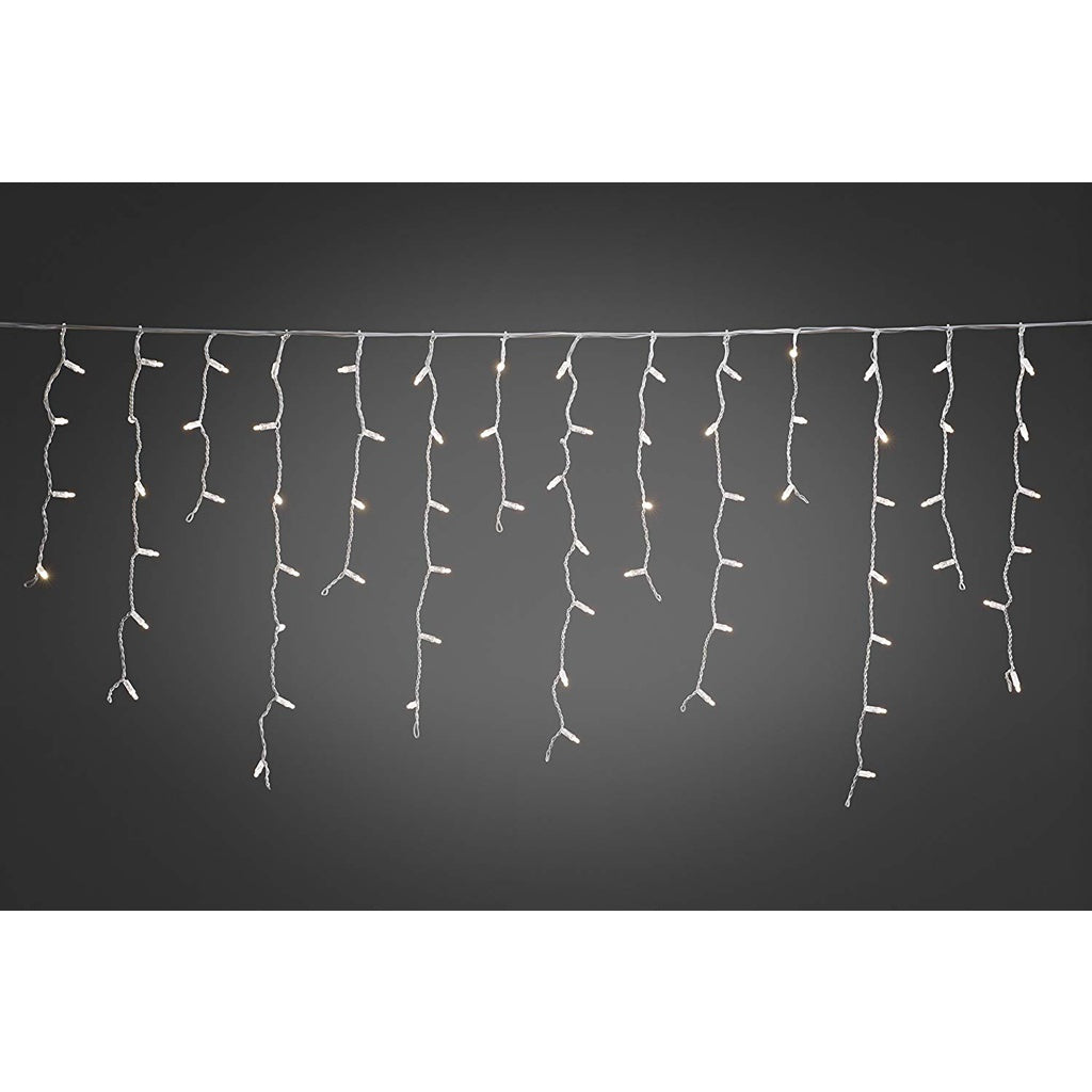 Produktbild LED-Lichtervorhang - Konstsmide 4721-112 LED-Eisregen-Lichtervorhang 2,59 Meter Erweiterungsset