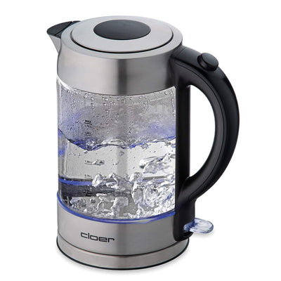 4429 Glas-Wasserkocher 1,7 Liter Edelstahl