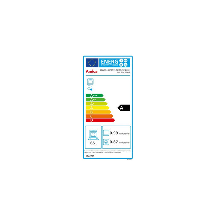 Amica SHC914100E Elektroherd Fine Design Edelstahl