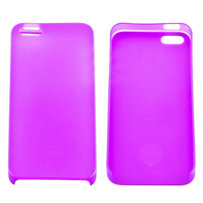 O!Coat 0.3 Jelly Slim Handy-Schutzhülle Violett passend für Apple iPhone 5/5S, SE (2020)