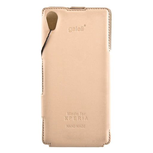 Produktbild Smartphone-Hülle - Mike Galeli Flipcover für Sony Xperia Z3 in beige