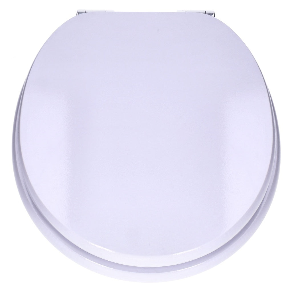 Produktbild WC-Sitz - TP WC-Sitz mit Absenk-Automatik, Motiv, Soft-Close Holz-Kern, ovale O-Form, EU-Größe, bis 120 kg White