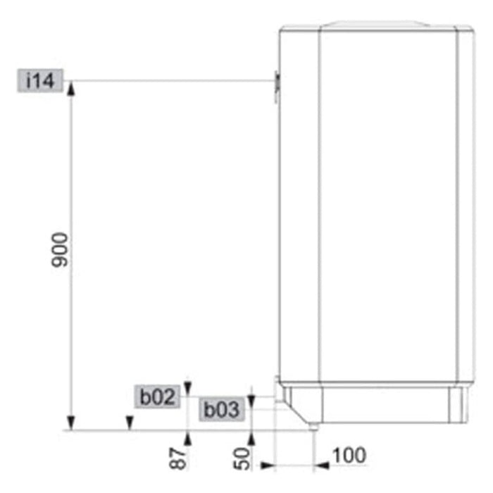 Stiebel-Eltron Wandspeicher HFA-Z 80 Warmwasserspeicher