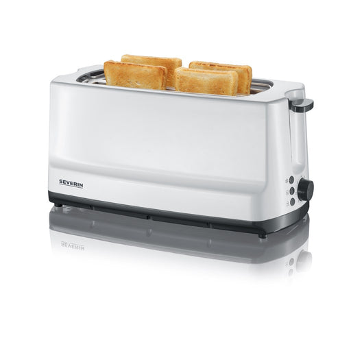 Produktbild Toaster - Severin AT 2234 Langschlitz-Toaster bis 4 Scheiben 1400 W Grau / Weiß