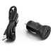 Griffin 2.1 A 10 W Auto Ladegerät mit abnehmbarem Micro USB Kabel - Schwarz