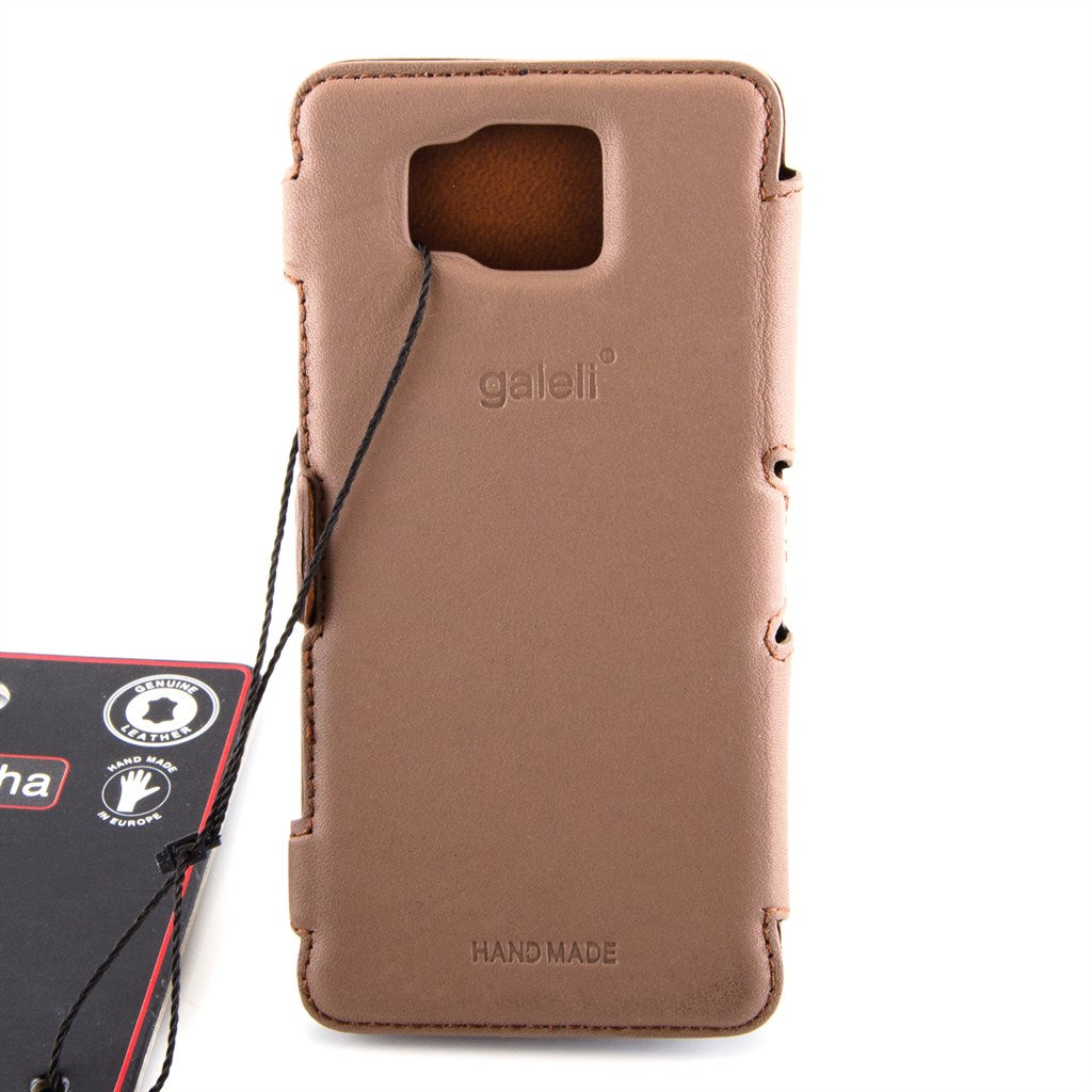 Produktbild Smartphone-Hülle - Mike Galeli Book Case Slim für iPhone 6/6S Etop hellbraun