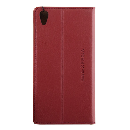 Produktbild Smartphone-Hülle - Mike Galeli Leder Flipcover MARC für Sony  Xperia Z5 weinrot