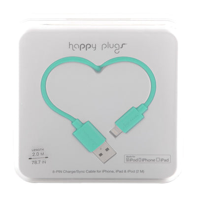 iPhone Ladekabel in türkis für Apple Geräte iPhone, iPad, iPod