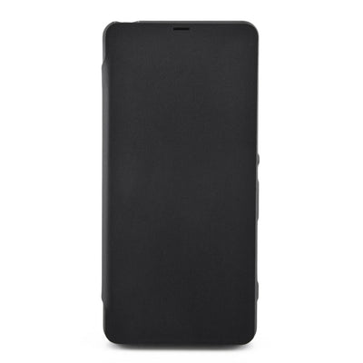Mobile Smartphone-Flipcover SCR54 Hülle für Xperia XA - Graphit-Schwarz