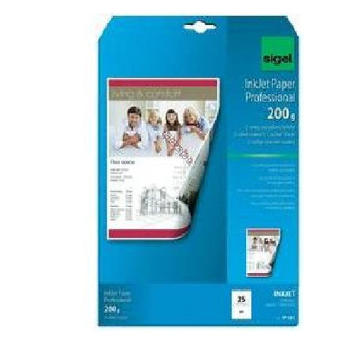 Produktbild Ohne Kategorie - Sigel InkJet-Papier P681 Druckerpapier A4 Matt Weiß 25 Blätter