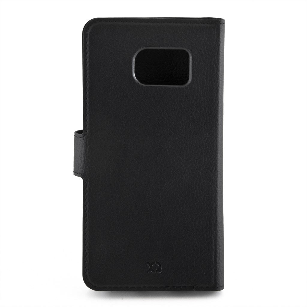Produktbild Smartphone-Hülle - Xqisit Slim Wallet Schutzhülle für Samsung Galaxy S6 Edge in schwarz