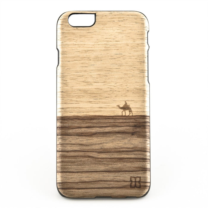 Man&Wood Slim M1612B Echtholzcover für iPhone 6+ Plus in Terra Eco M1612B