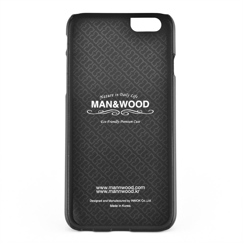 Produktbild Smartphone-Hülle - Man&Wood Slim M1612B Echtholzcover für iPhone 6+ Plus in Terra Eco M1612B