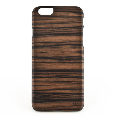 Slim M1417B Echtholzcover für iPhone 6 6s in Ebony M1417B