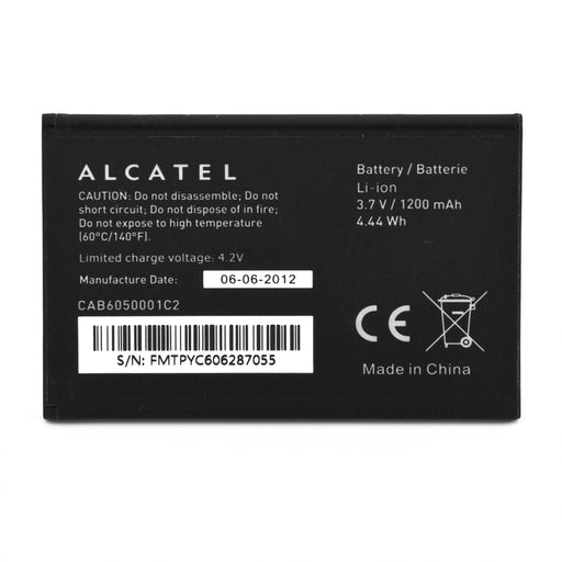 Produktbild Smartphone-Akku - Alcatel Akku CAB60500001C2 3,7V 1200mAh für Smart 2, One Touch Bulk