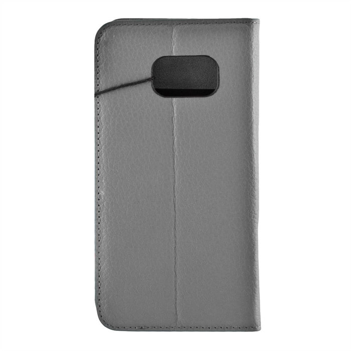 Mike Galeli Echtleder Bookcover für Samsung Galaxy S8+ in schwarz