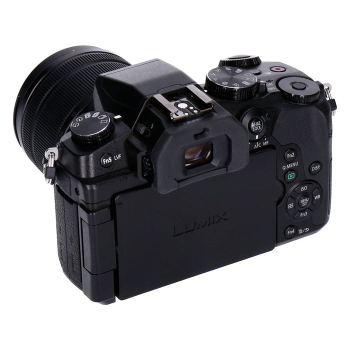 Panasonic Lumix DMC G81 Systemkamera schwarz inkl. H-FS12060 Objektiv