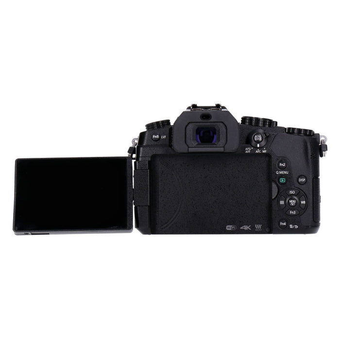 Panasonic Lumix DMC G81 Systemkamera schwarz inkl. H-FS12060 Objektiv