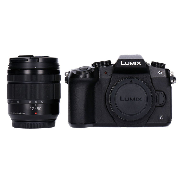 Panasonic Lumix DMC G81 Systemkamera schwarz inkl. H-FS12060 Objektiv