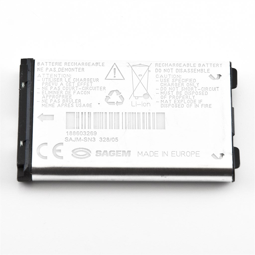 Produktbild Handy-Akku - Sagem Akku SAJN-SN3 in silber Bulk