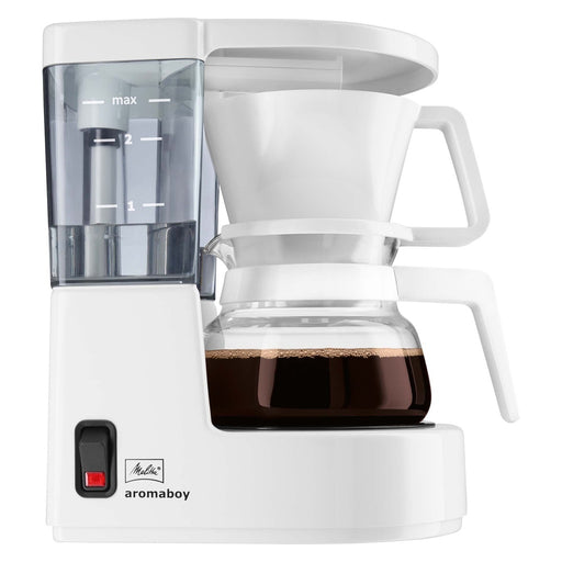 Produktbild Filterkaffeemaschine - Melitta, Filterkaffeemaschine, Aromaboy, 2 Tassen- Glaskanne, Filtereinsatz