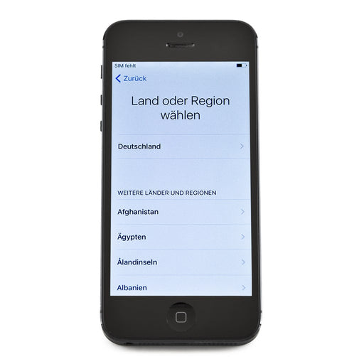 Produktbild Smartphone - Apple iPhone 5 16GB Schwarz