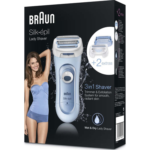 Produktbild Elektrokörperrasierer - Braun LS 5160 Ladyshaver Silk-epil blau