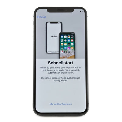 iPhone X 256GB Space Grau