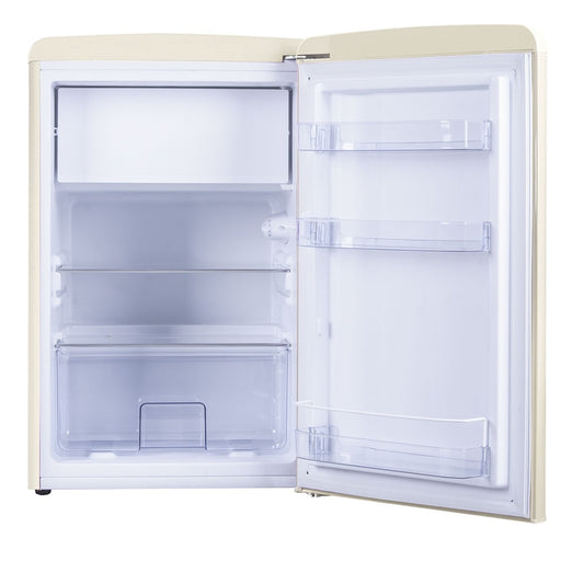 Produktbild Kühlschrank - Amica KS 15615 B Kühlschrank mit Gefrierfach im Retrodesign beige