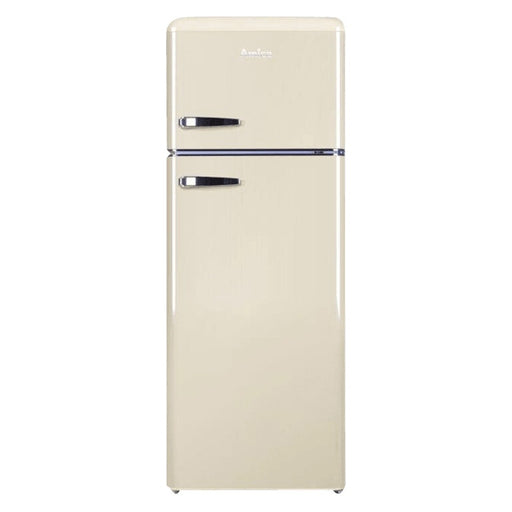 Produktbild Kühl-/Gefrierkombination - Amica KG C15635 B Kühl-/ Gefrierkombination Freistehend im Retrodesign beige