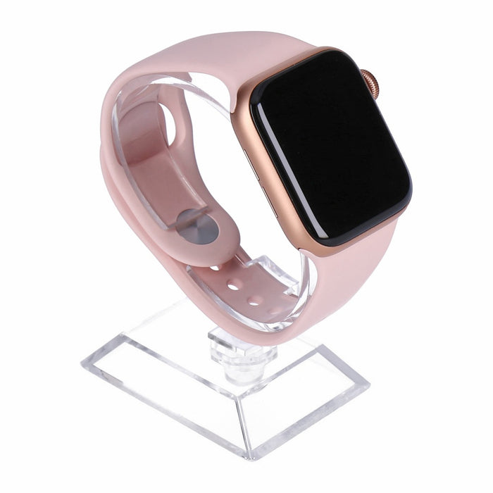 Apple Watch Series 4 40mm GPS + 4G Gold Aluminiumgehäuse mit Sportarmband pink sand