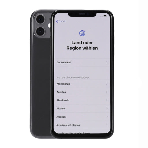 Produktbild Smartphone - Apple iPhone 11 64GB Schwarz