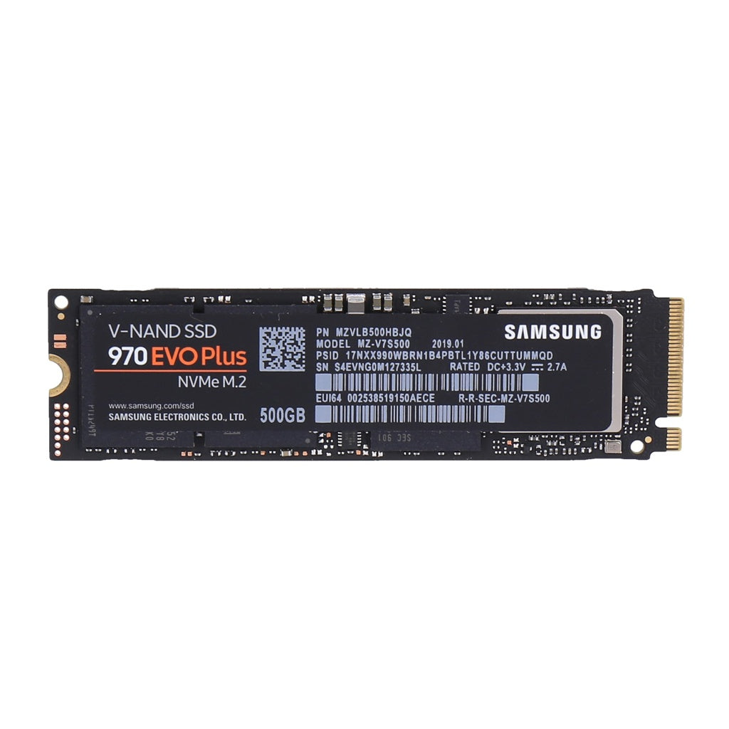 Produktbild interne SSD - Samsung 970 EVO Plus NVME M.2 SSD 500GB