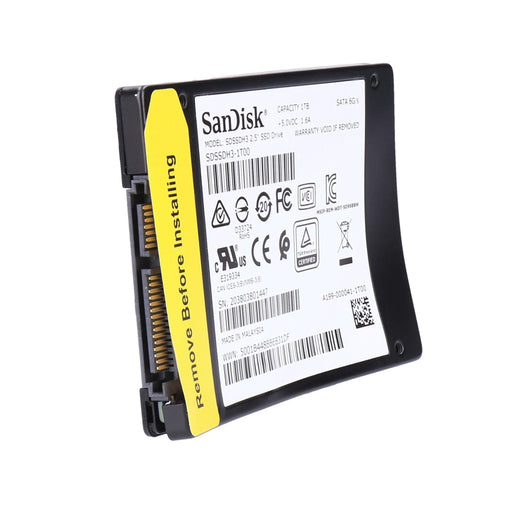 Produktbild interne SSD - SanDisk Ultra 3D SSD 1TB interne SSD-Festplatte schwarz