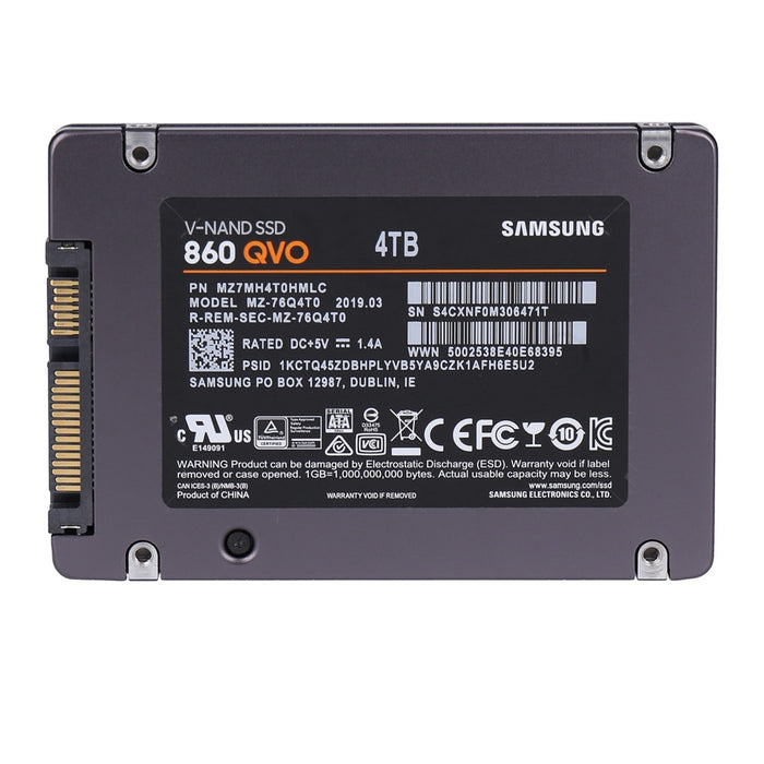 Samsung 860 QVO Interne SATA III  SSD 4TB