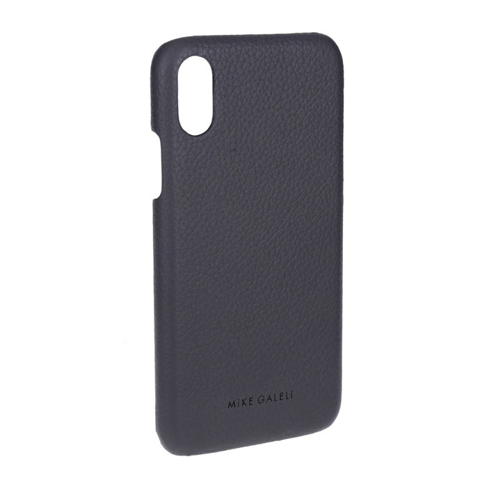 Mike Galeli Back Case LENNY für iPhone X grau Leder