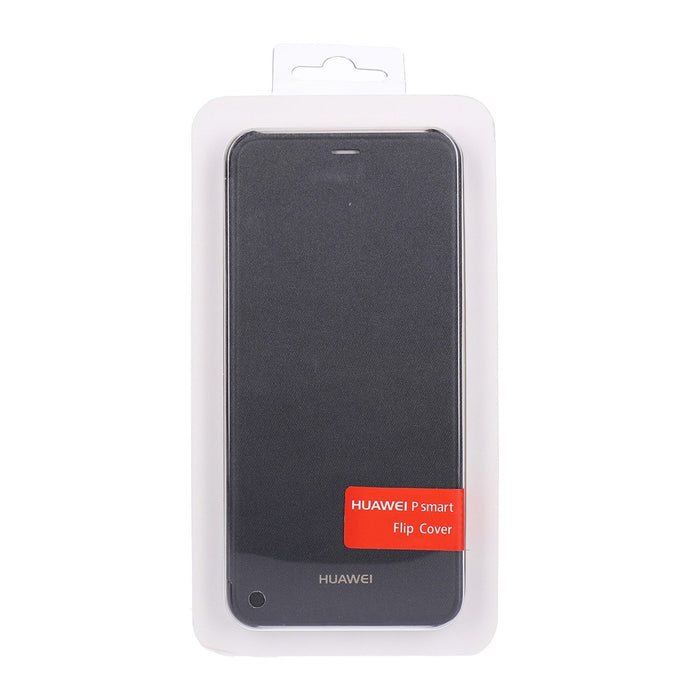 Huawei Schutzhülle Flip Cover Case für  P Smart schwarz