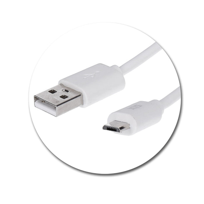 STK Lade und Sync-Kabel micro USB-Anschluss 1 Meter weiß