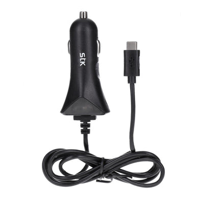 KFZ-Ladegerät USB-C Anschluß 5V 2,4A 1m schwarz