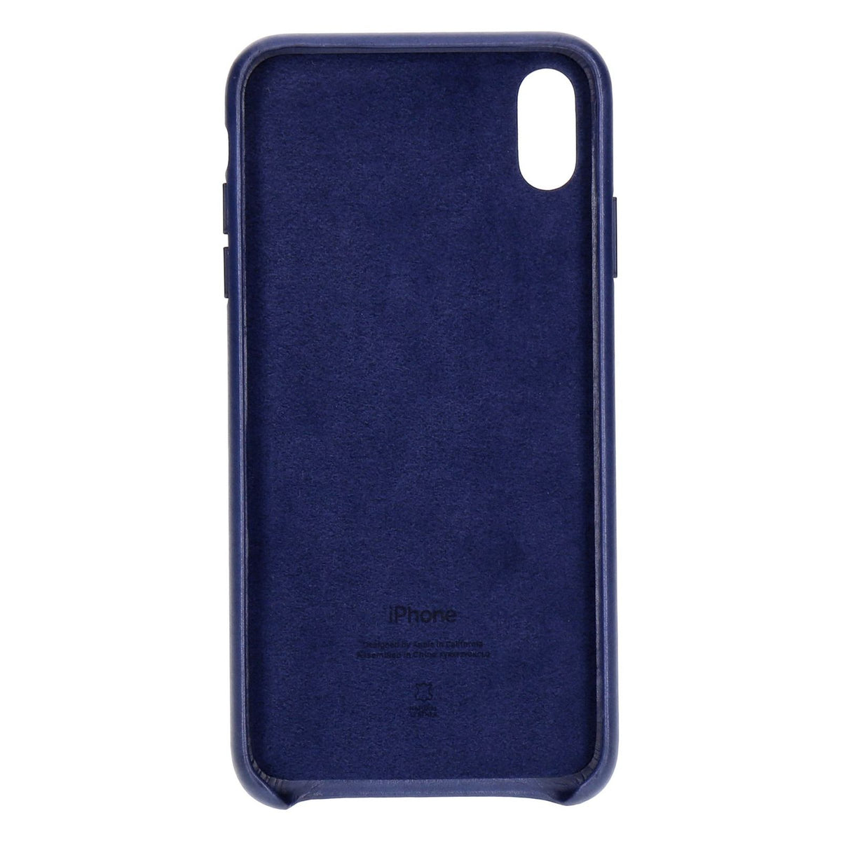 Produktbild Smartphone-Hülle - Apple Leder Case für iPhone Xs Max Mitternachtsblau