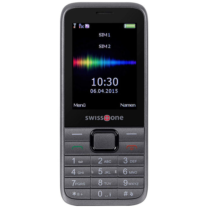 swisstone SC 560 - Dual SIM Mobiltelefon mit extra großem beleuchtetem Farbdisplay