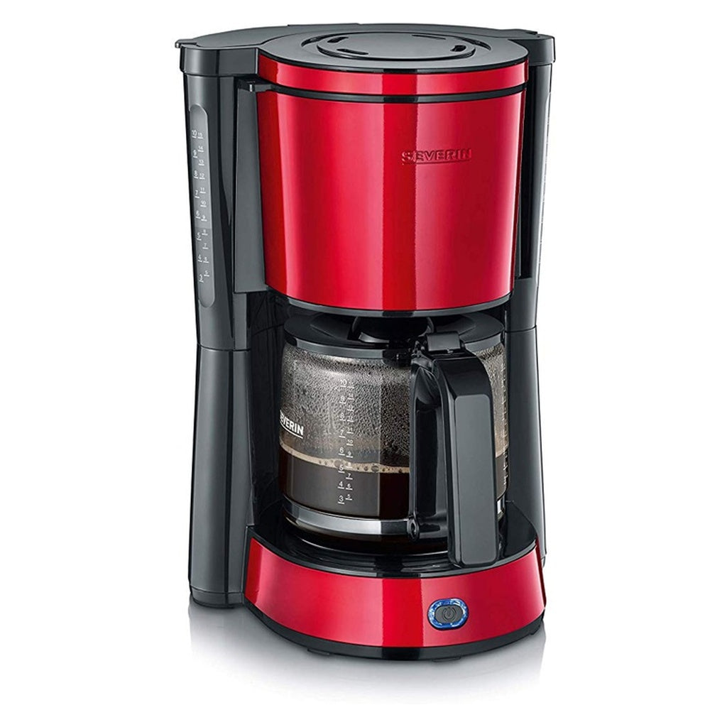 Produktbild Filterkaffeemaschine - SEVERIN KA 4817 Kaffeemaschine (für gemahlenen Filterkaffee, 10 Tassen, Inkl. Glaskanne)