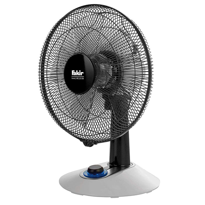 Fakir VC 25 SN trend / Tischventilator 38 cm, sehr leise, oszillierend 90°, 4-Leistungsstufen, 40 W